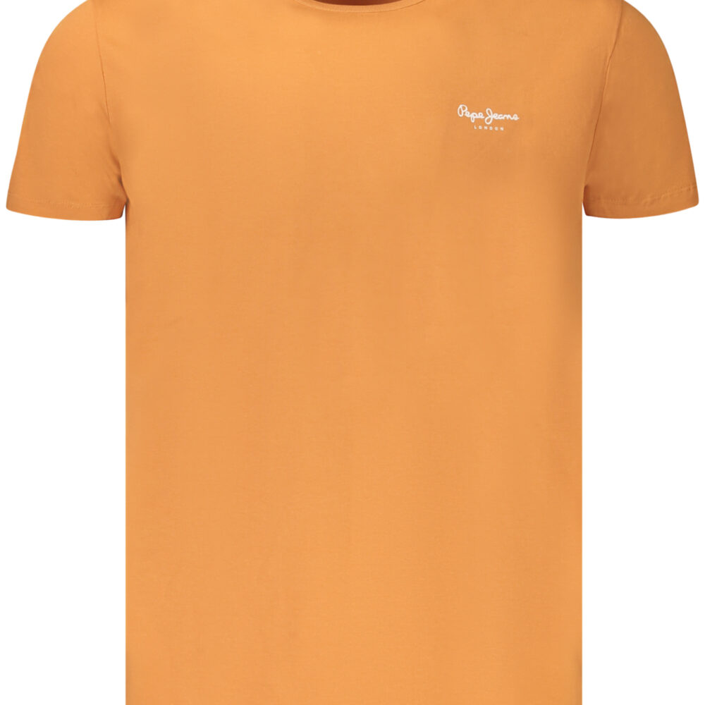PEPE JEANS T-SHIRT MANICHE CORTE UOMO ARANCIO