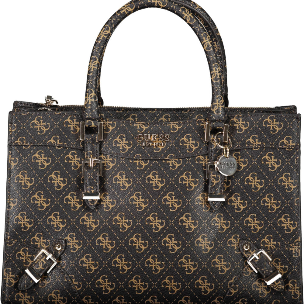 GUESS JEANS BORSA DONNA MARRONE