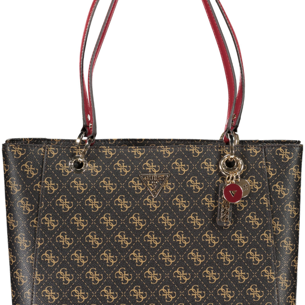 GUESS JEANS BORSA DONNA MARRONE