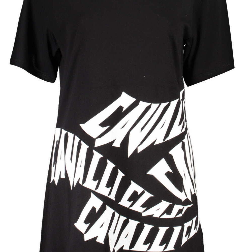 CAVALLI CLASS ABITO CORTO DONNA NERO