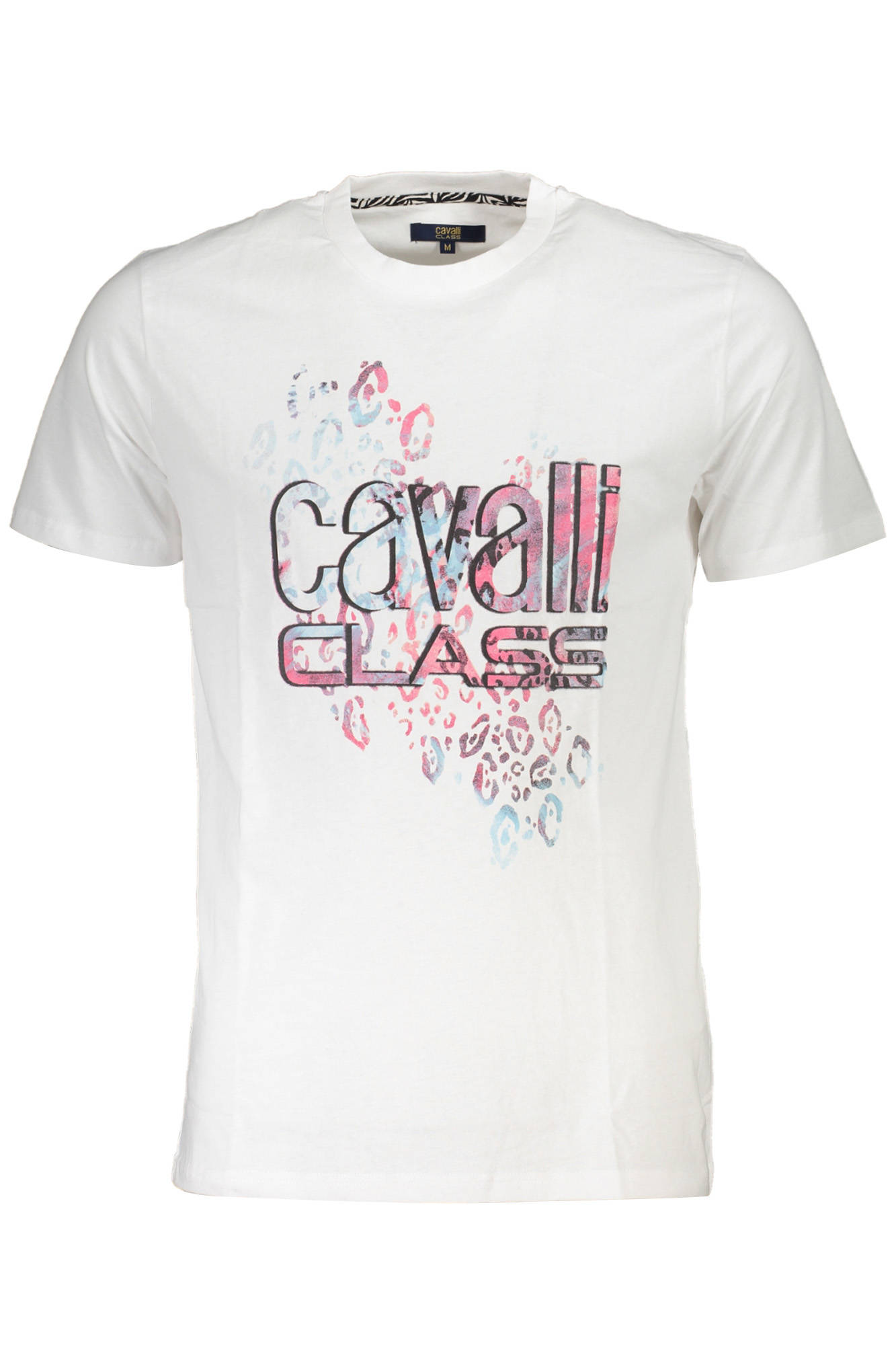 CAVALLI CLASS T-SHIRT MANICHE CORTE UOMO BIANCO