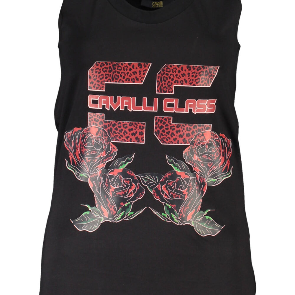 CAVALLI CLASS CANOTTA DONNA NERO
