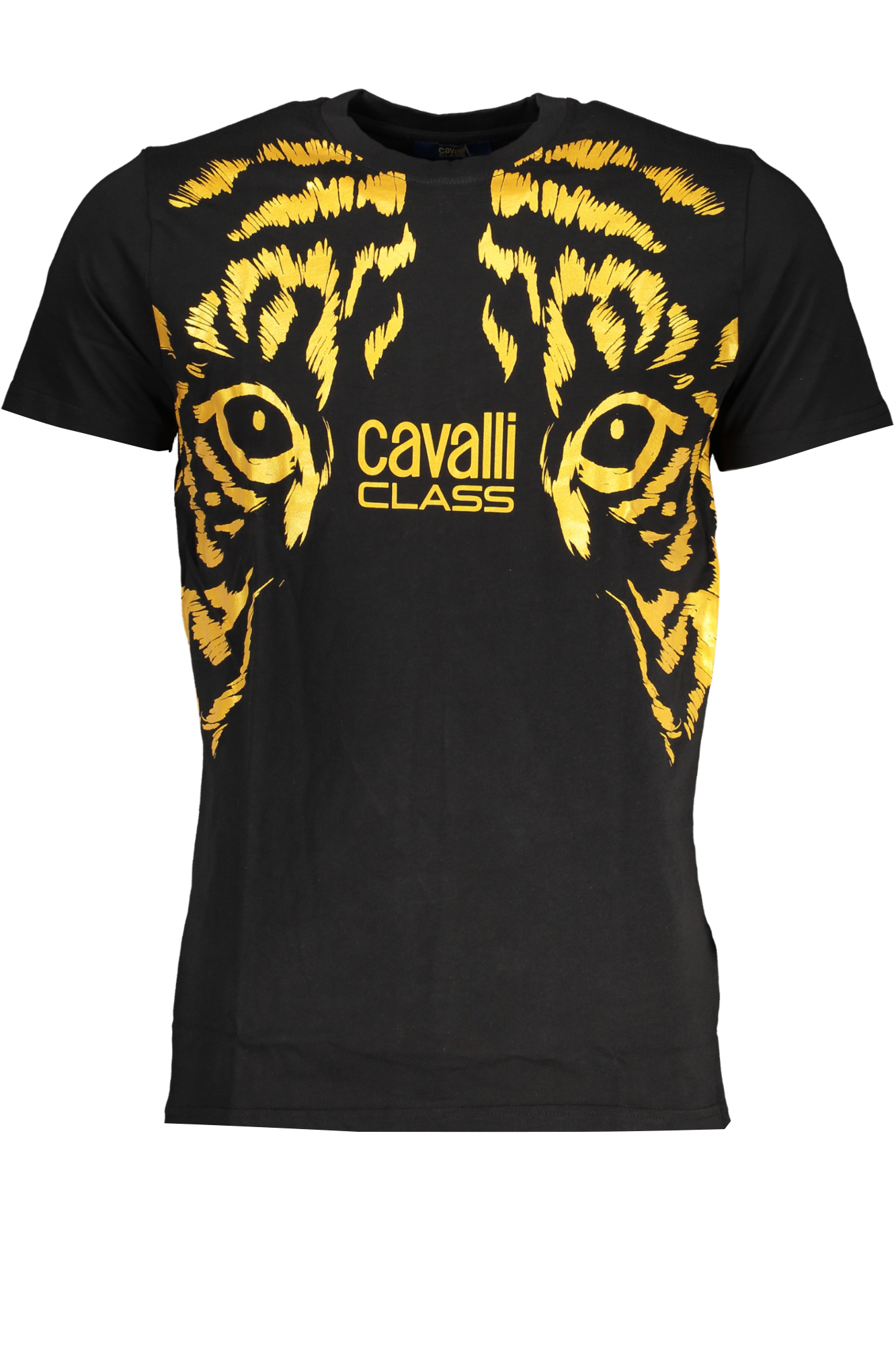 CAVALLI CLASS T-SHIRT MANICHE CORTE UOMO NERO