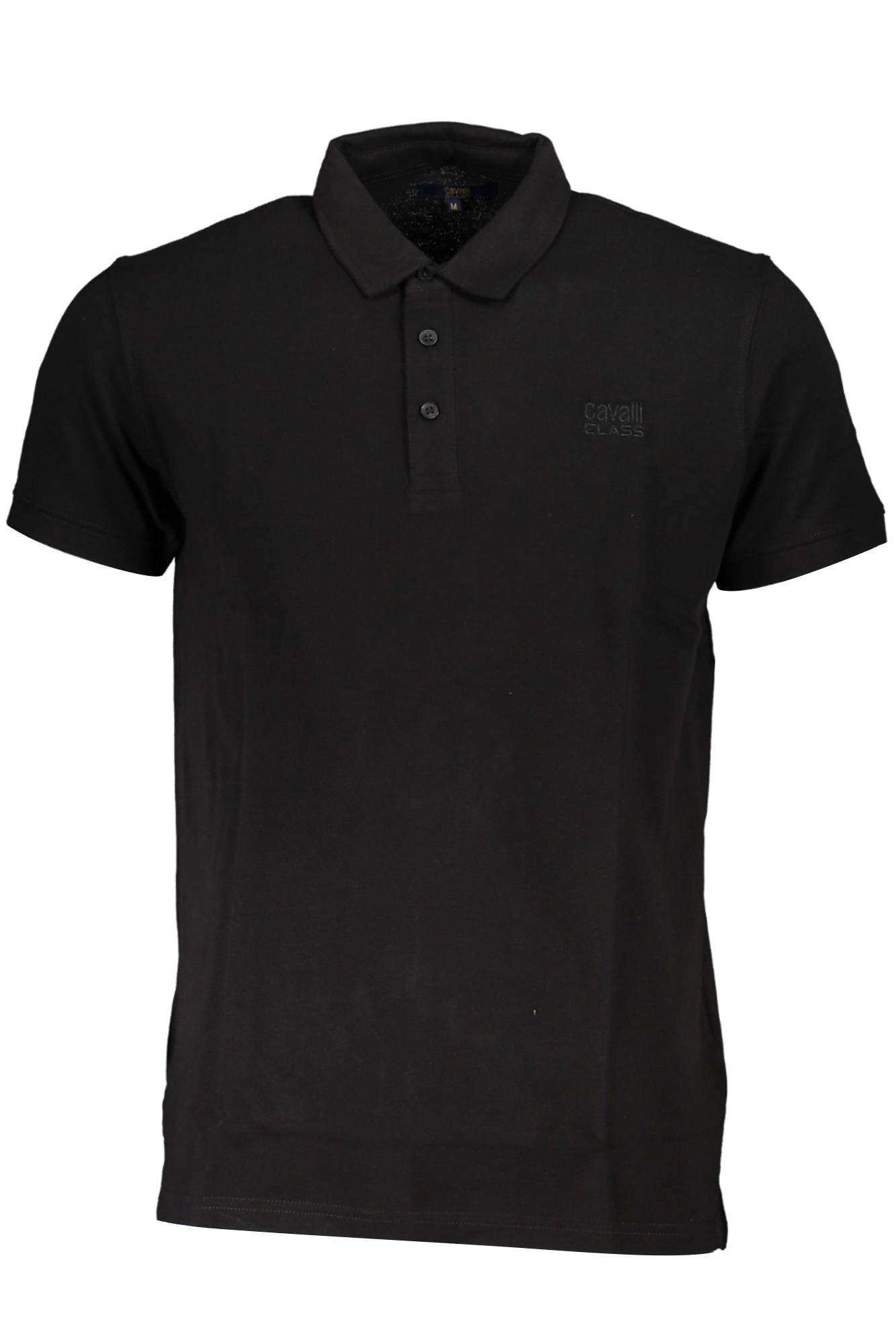 CAVALLI CLASS POLO MANICHE CORTE UOMO NERO