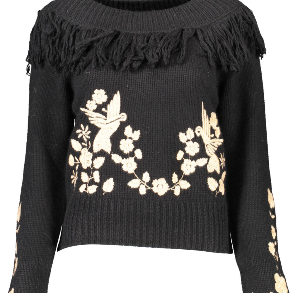 BLUGIRL MAGLIONE DONNA NERO
