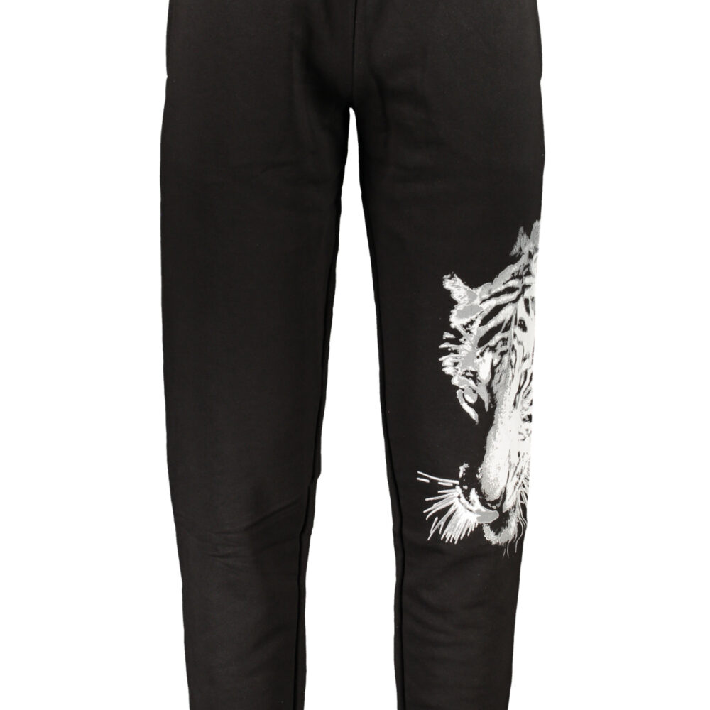 CAVALLI CLASS PANTALONE UOMO NERO