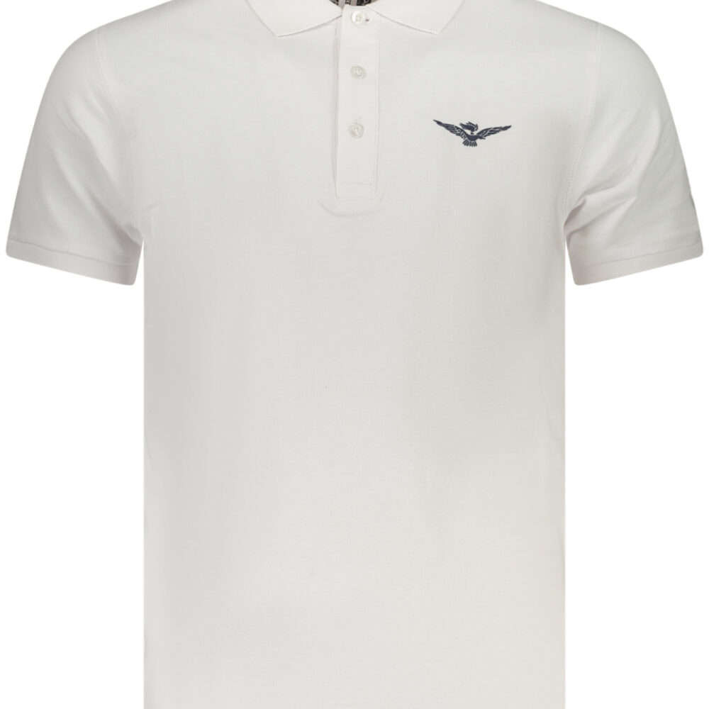 ESERCITO 1659 POLO MANICHE CORTE UOMO BIANCO