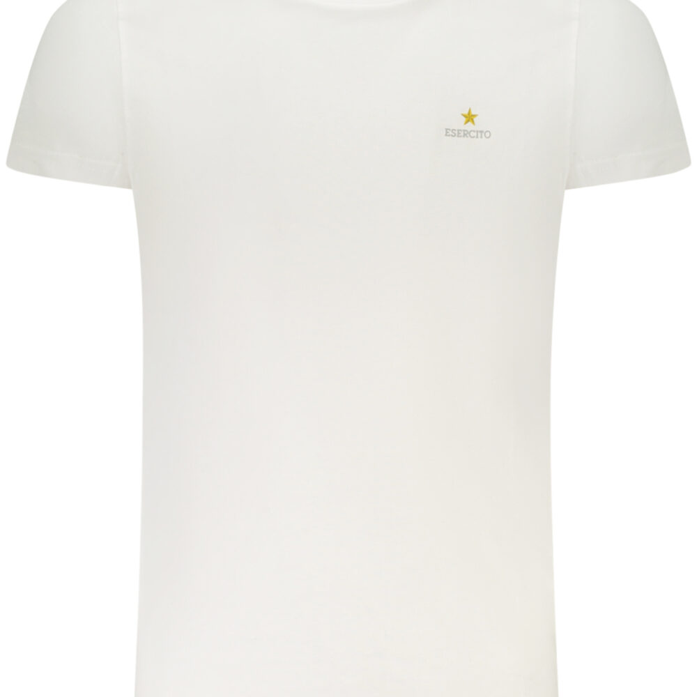 ESERCITO 1659 T-SHIRT MANICHE CORTE UOMO BIANCO