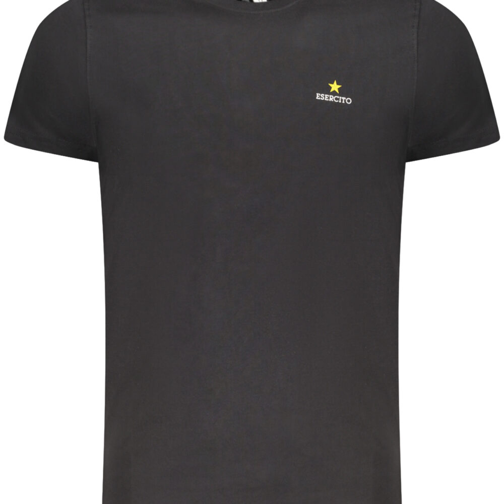 ESERCITO 1659 T-SHIRT MANICHE CORTE UOMO NERO