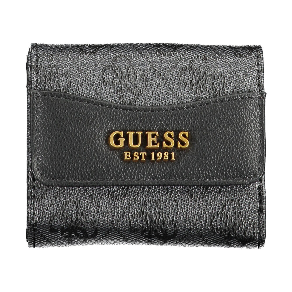 GUESS JEANS PORTAFOGLIO DONNA NERO