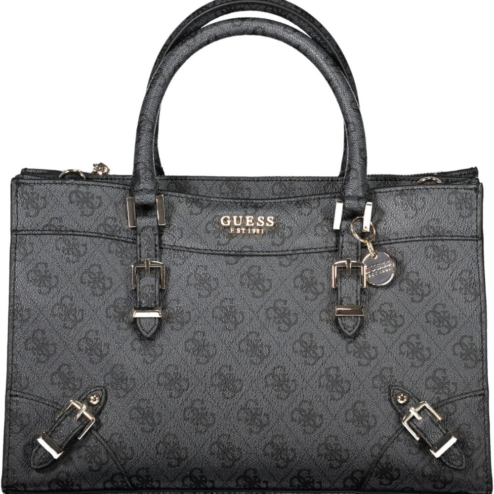 GUESS JEANS BORSA DONNA NERO