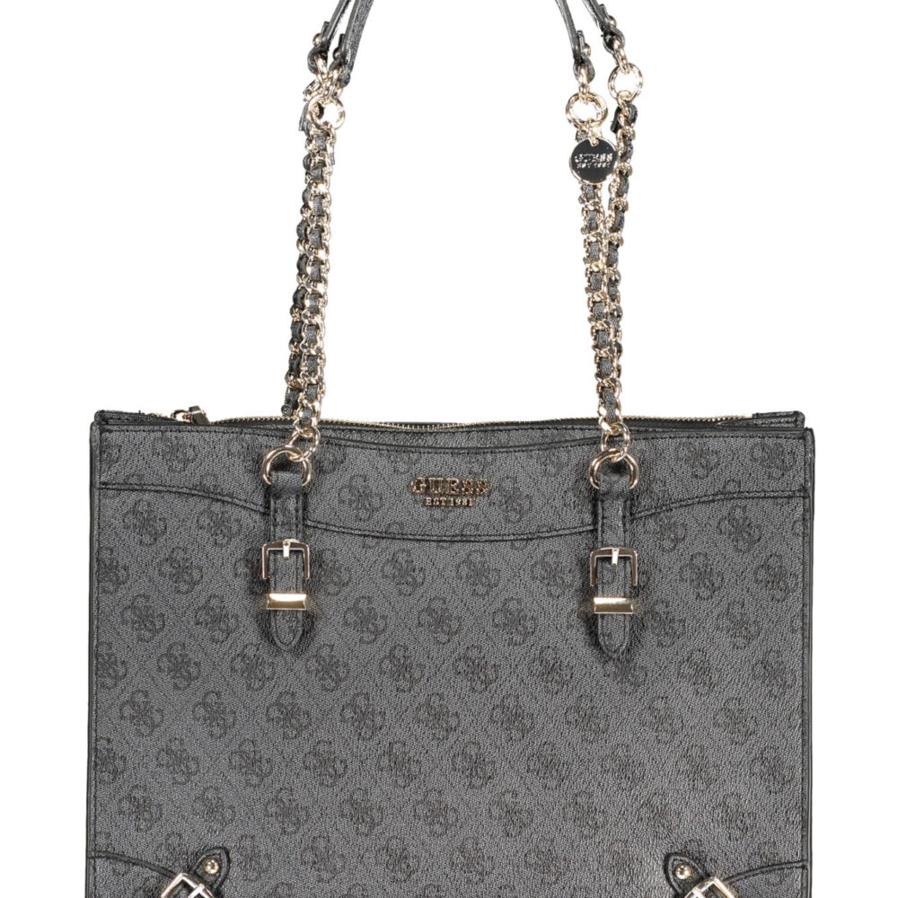 GUESS JEANS BORSA DONNA NERO
