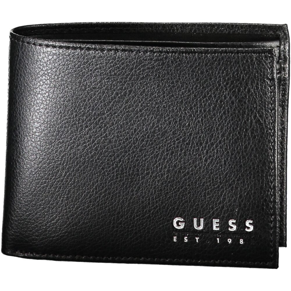 GUESS JEANS PORTAFOGLIO UOMO NERO