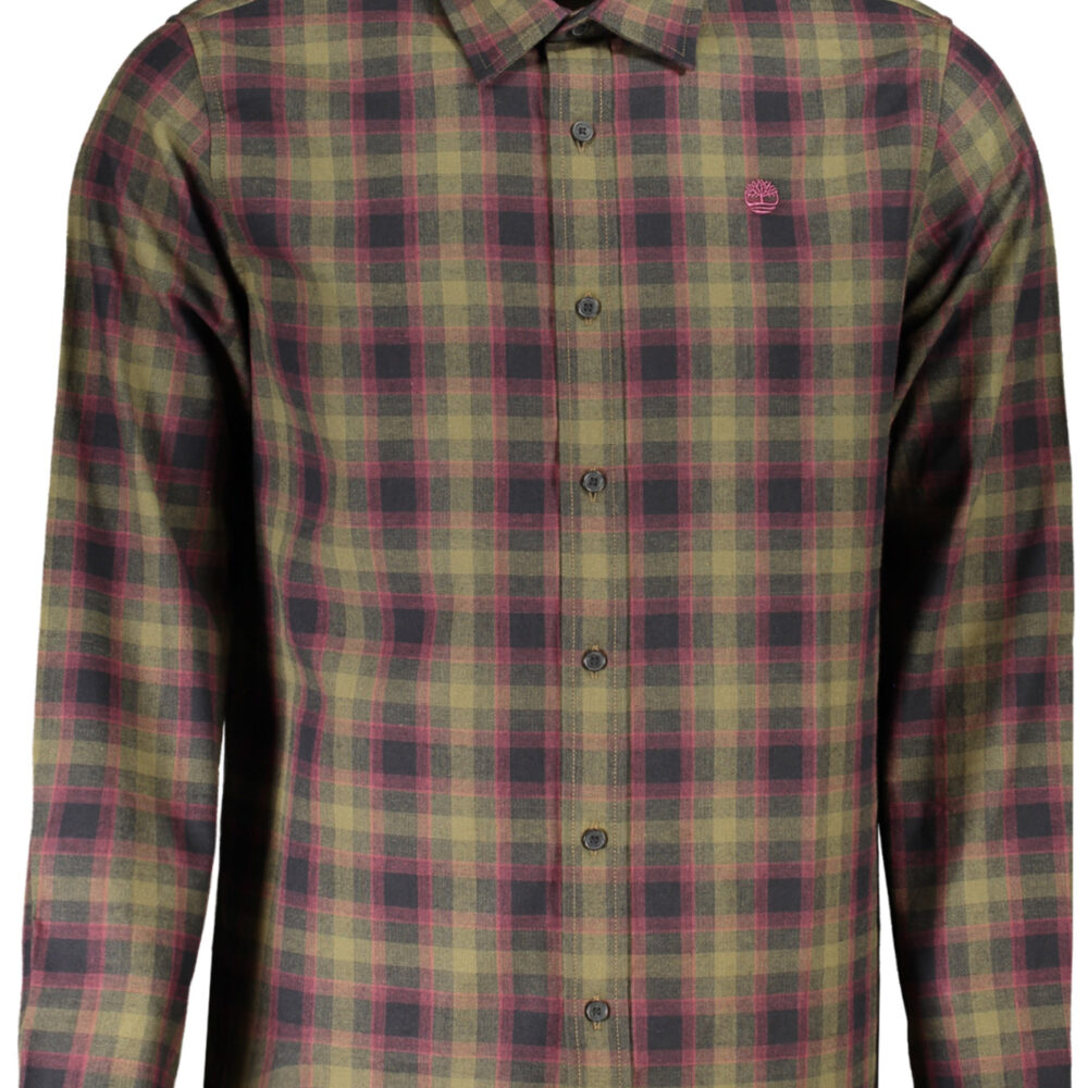 TIMBERLAND CAMICIA MANICHE LUNGHE UOMO VERDE