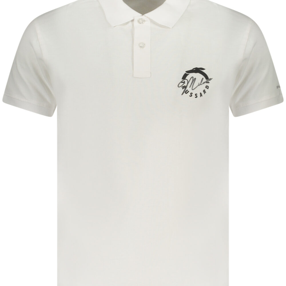 TRUSSARDI POLO MANICHE CORTE UOMO BIANCO