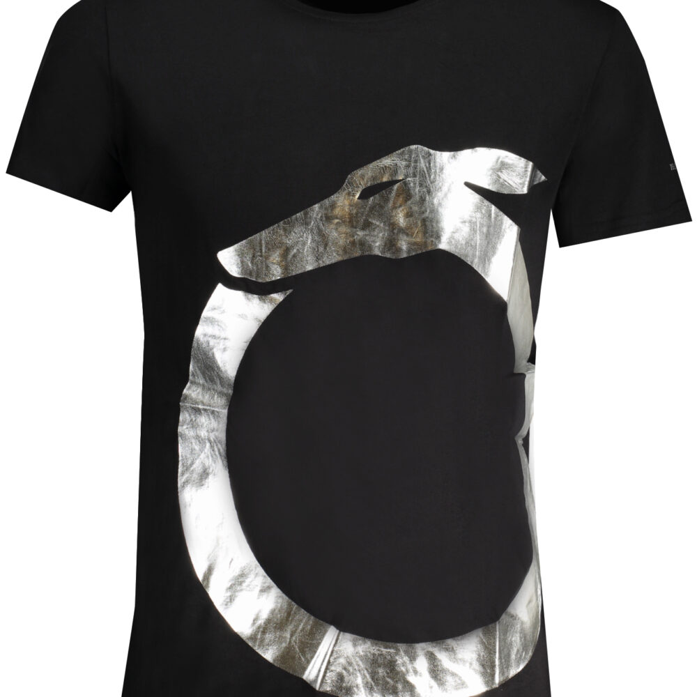 TRUSSARDI T-SHIRT MANICHE CORTE UOMO NERO