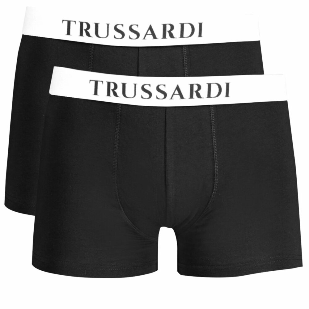 TRUSSARDI BOXER UOMO NERO