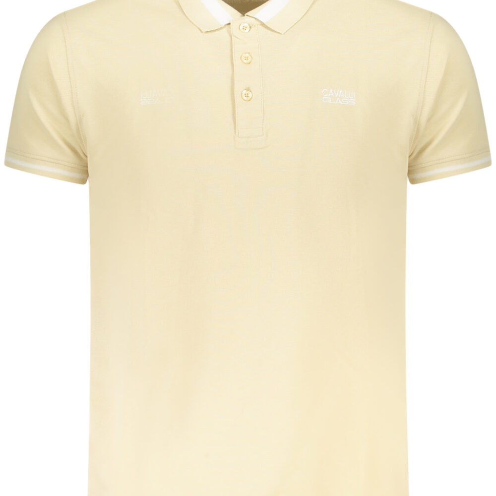 CAVALLI CLASS POLO MANICHE CORTE UOMO BEIGE