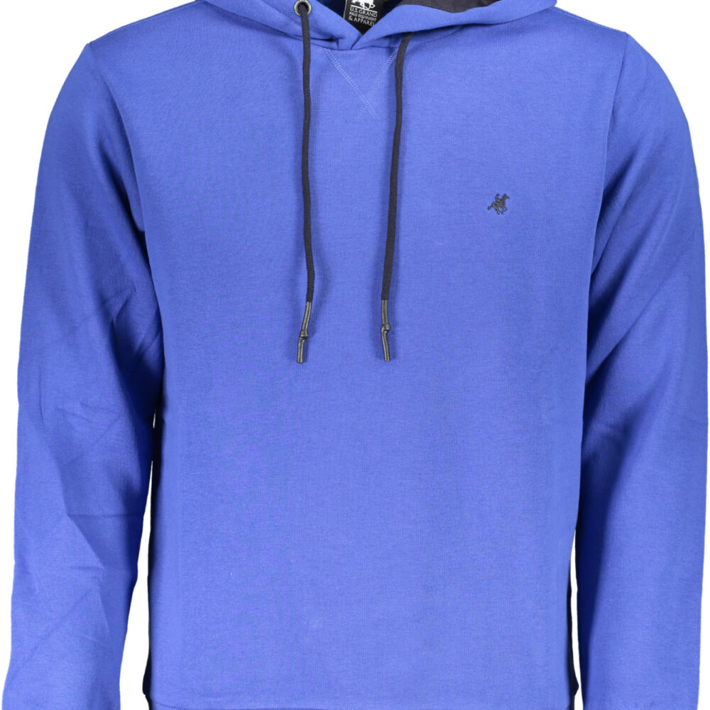 U.S. GRAND POLO FELPA SENZA ZIP UOMO BLU