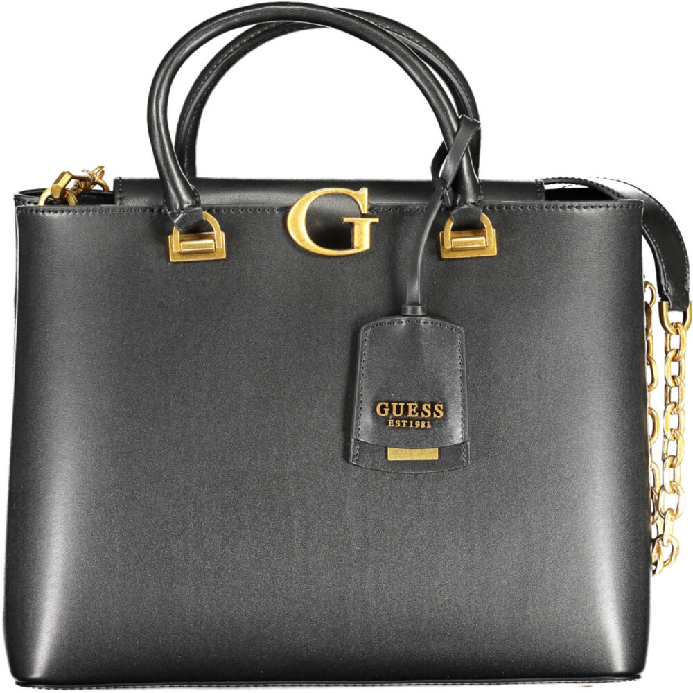 GUESS JEANS BORSA DONNA NERO