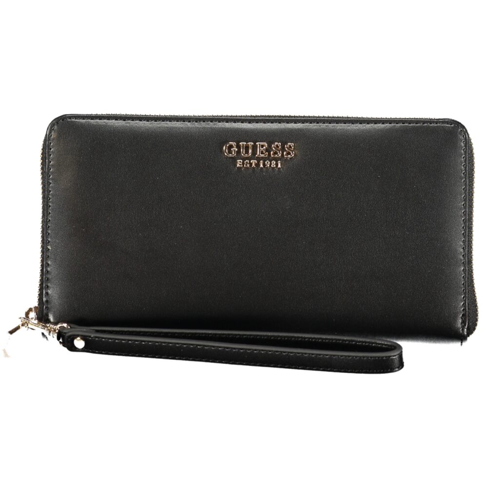 GUESS JEANS PORTAFOGLIO DONNA NERO