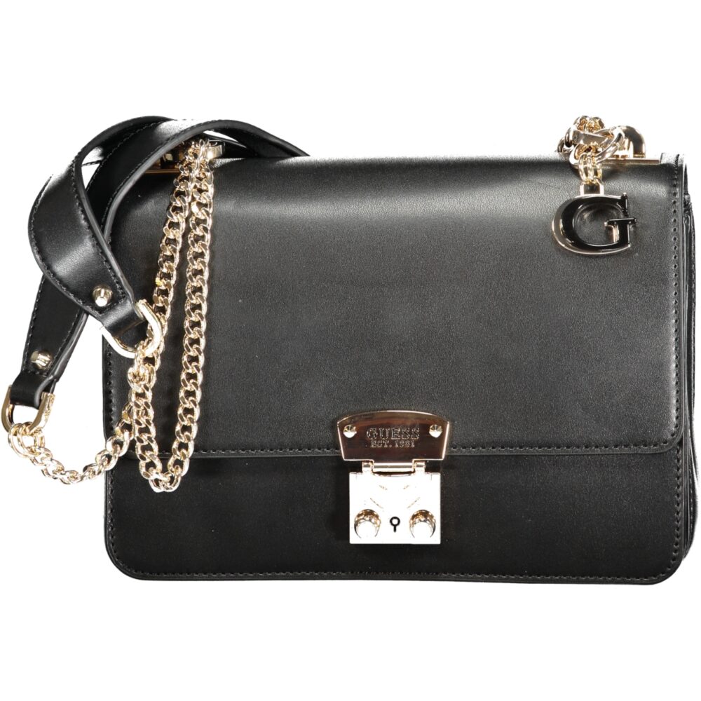 GUESS JEANS BORSA DONNA NERO