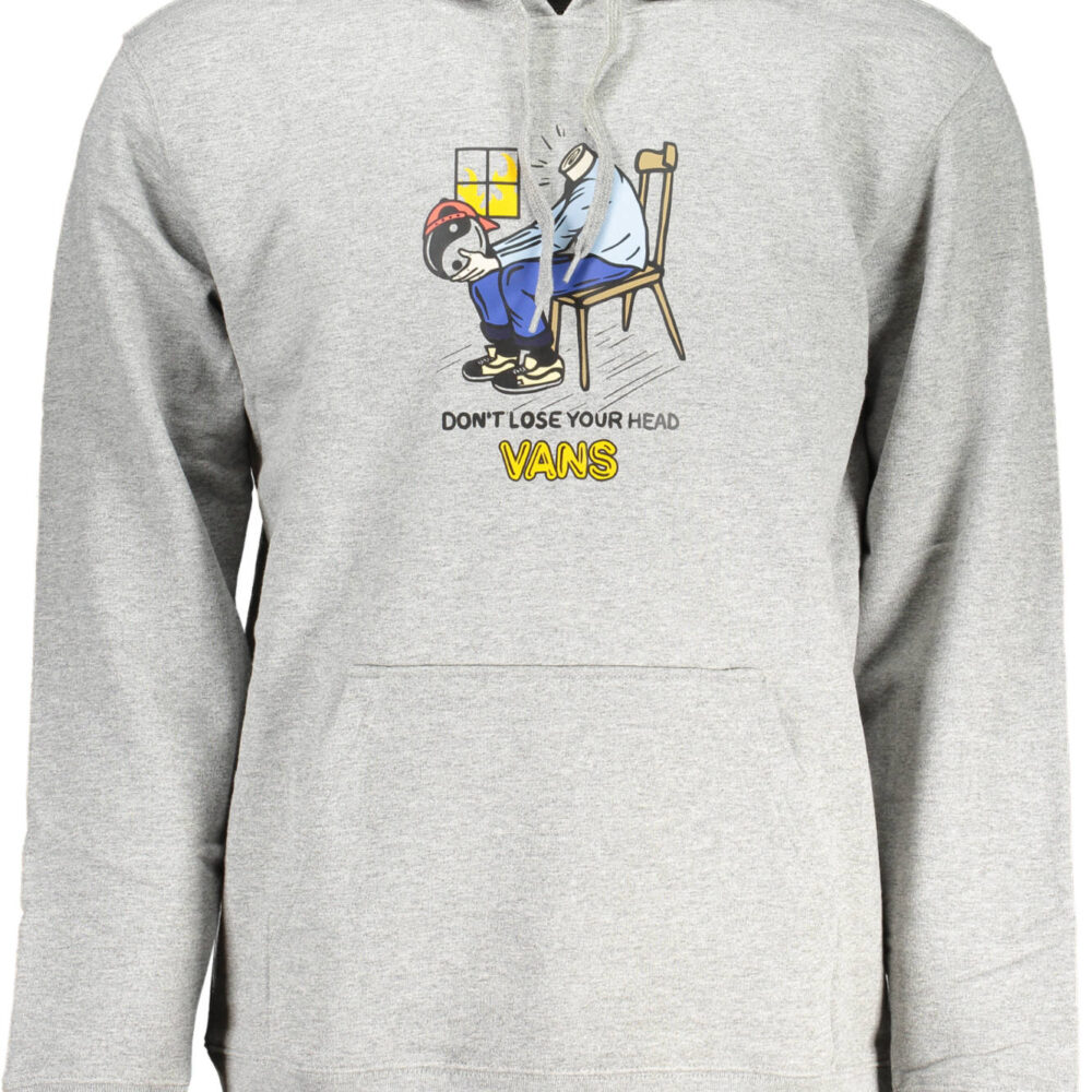 VANS FELPA SENZA ZIP UOMO GRIGIO