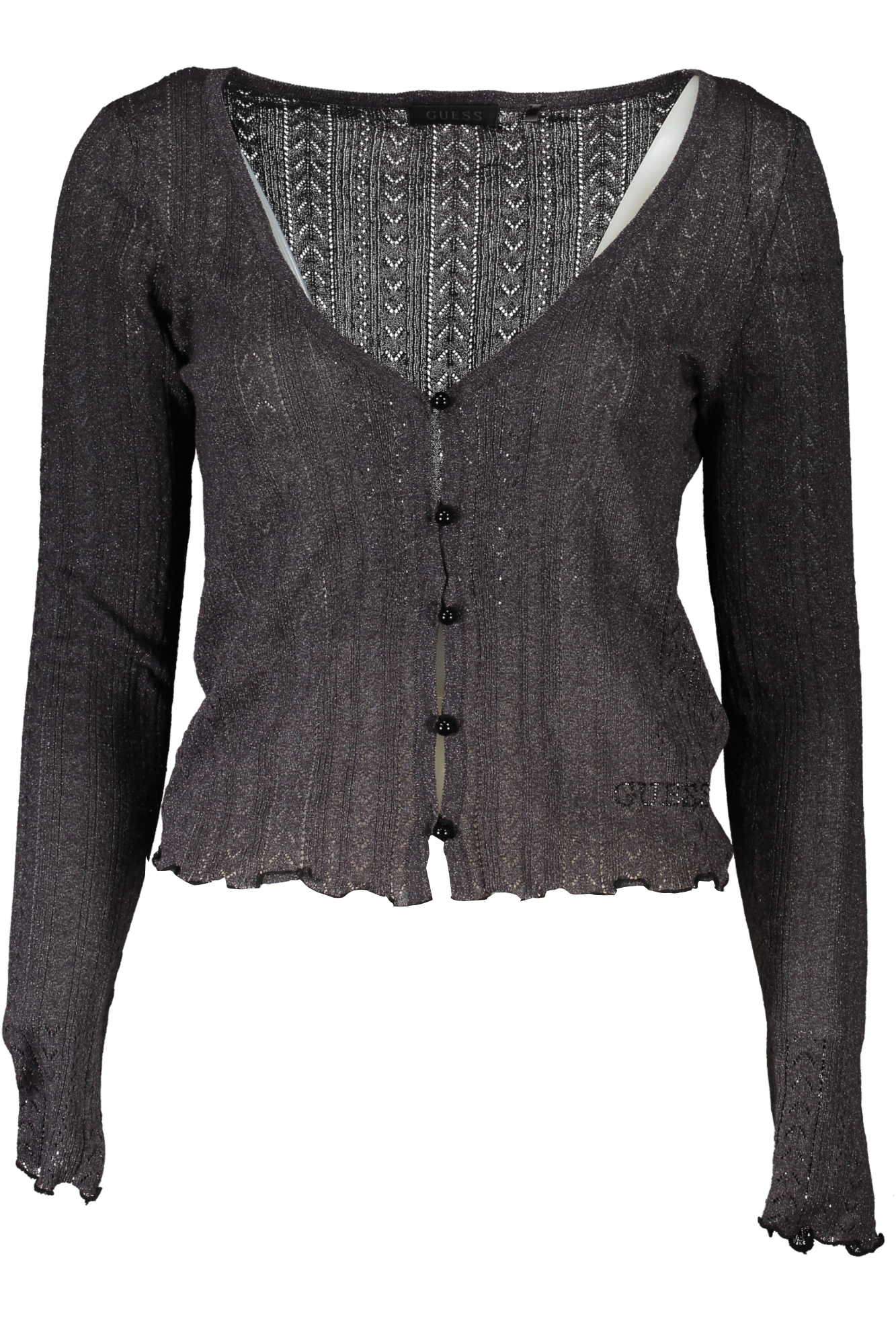 GUESS JEANS CARDIGAN DONNA GRIGIO