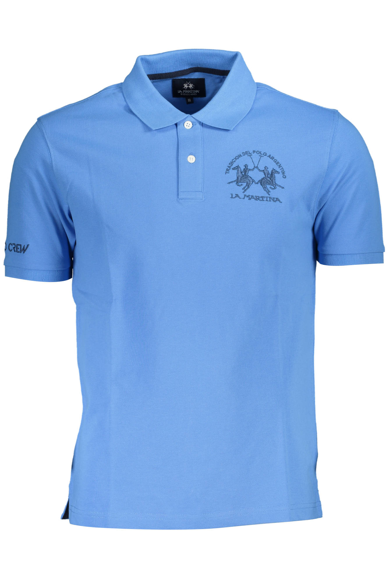 LA MARTINA POLO MANICHE CORTE UOMO AZZURRO