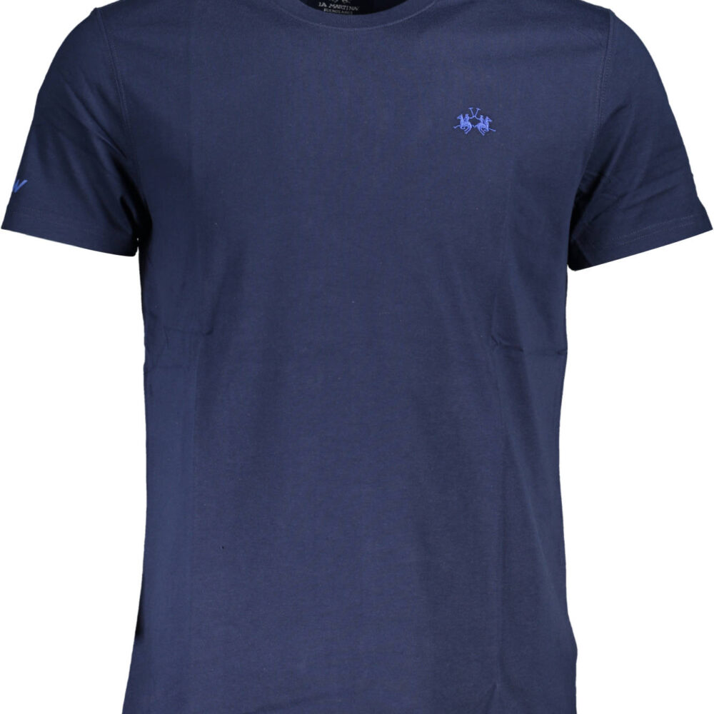 LA MARTINA T-SHIRT MANICHE CORTE UOMO BLU