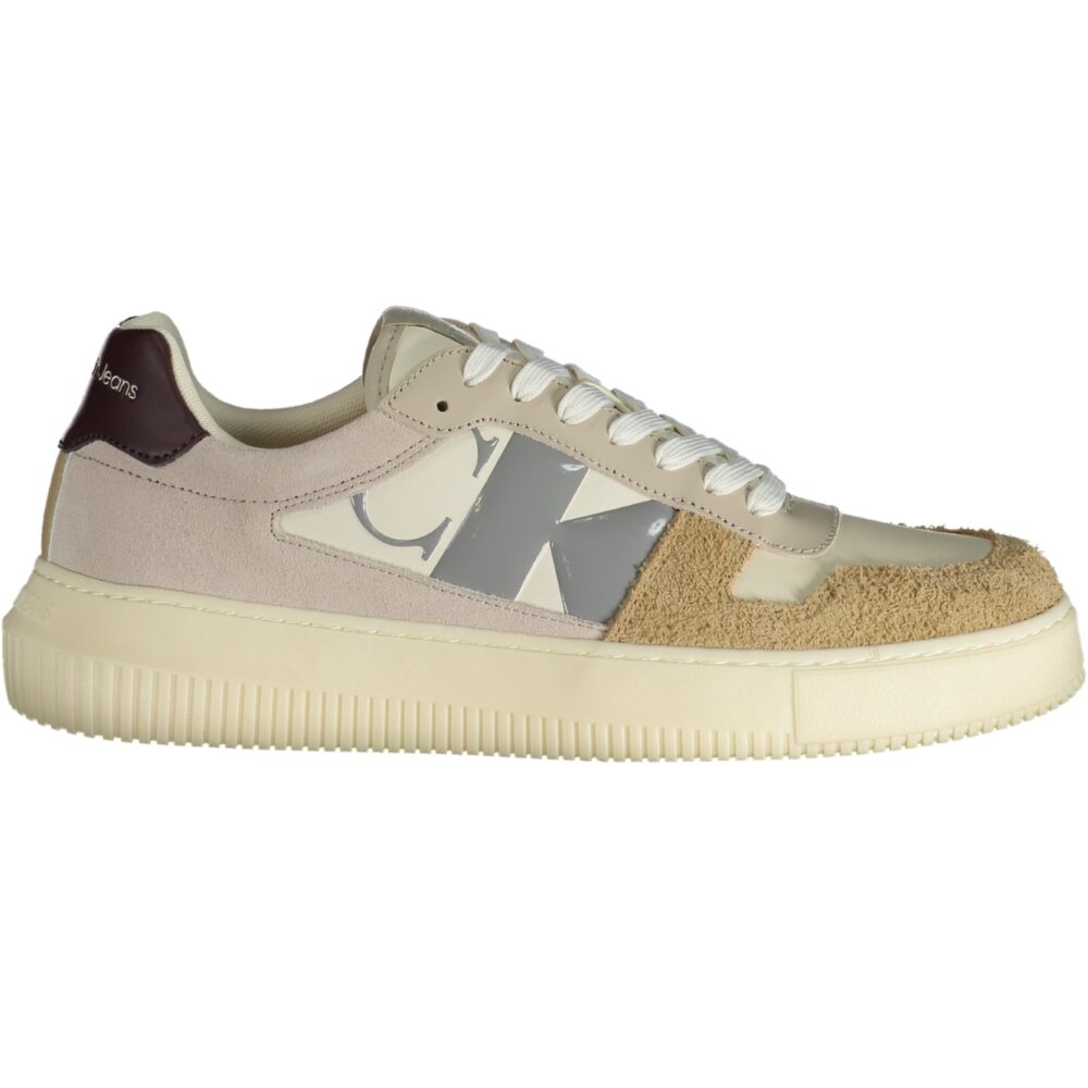 CALVIN KLEIN CALZATURA SPORTIVA UOMO BEIGE