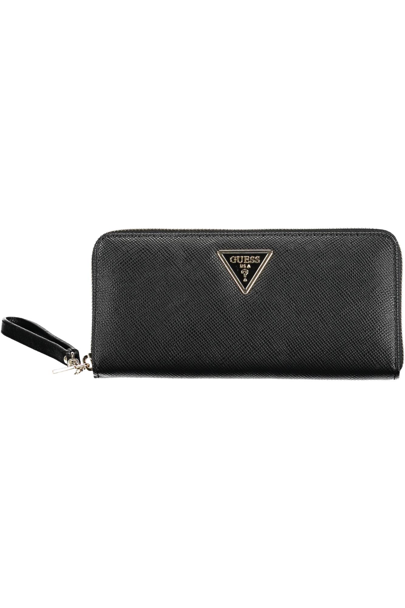 GUESS JEANS PORTAFOGLIO DONNA NERO