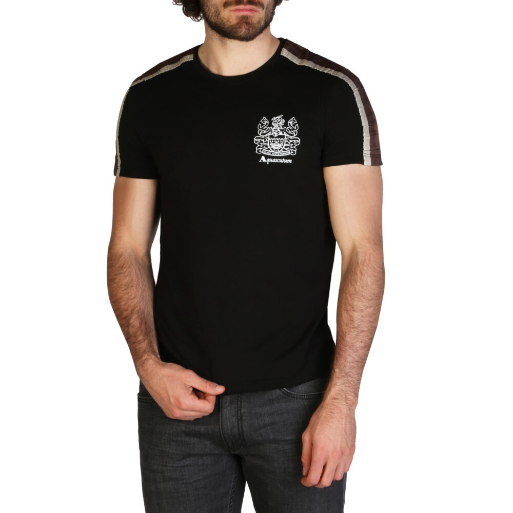 Aquascutum QMT017M0 Uomo Nero 120014