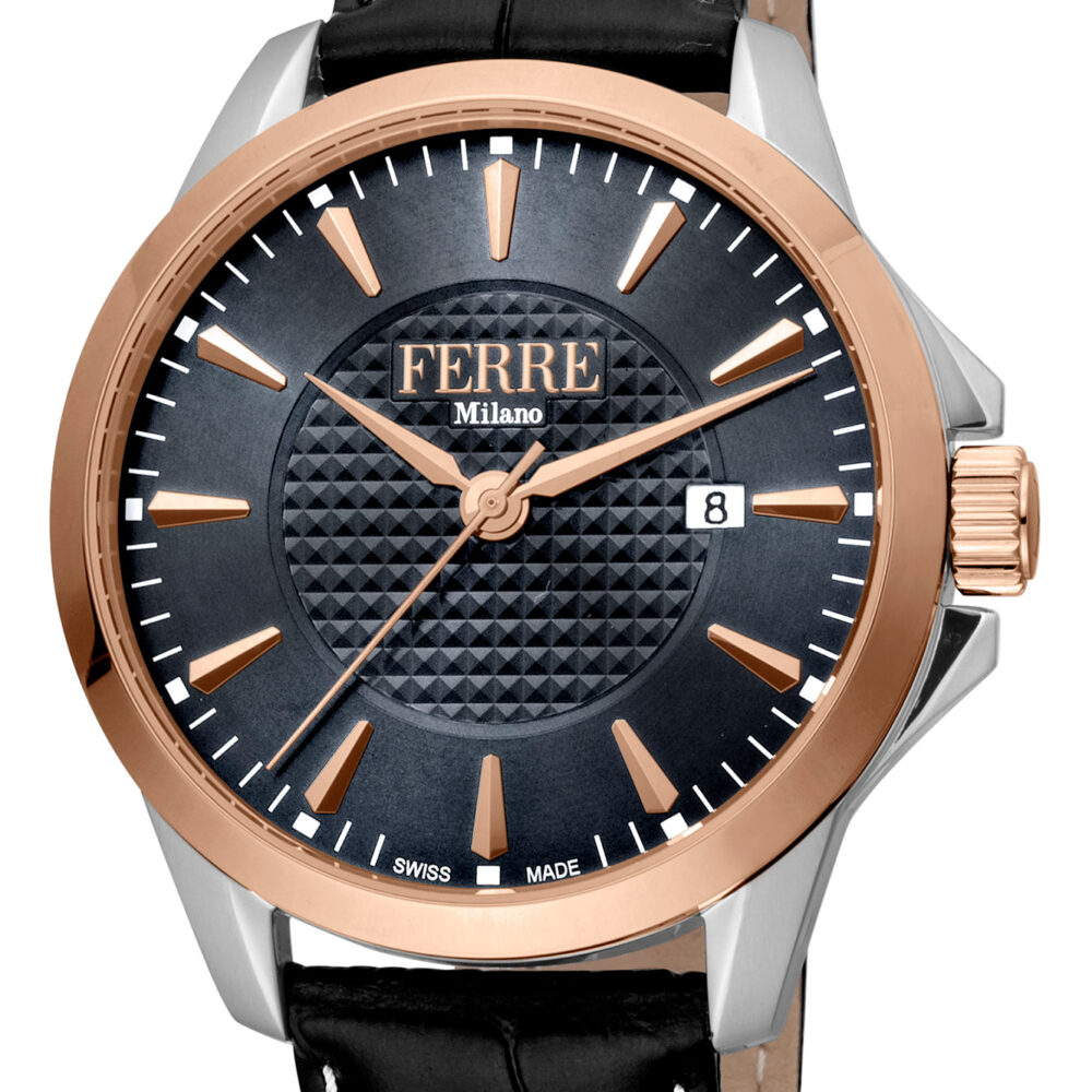 Ferrè Milano FM1G157L0031 Uomo Nero 131407
