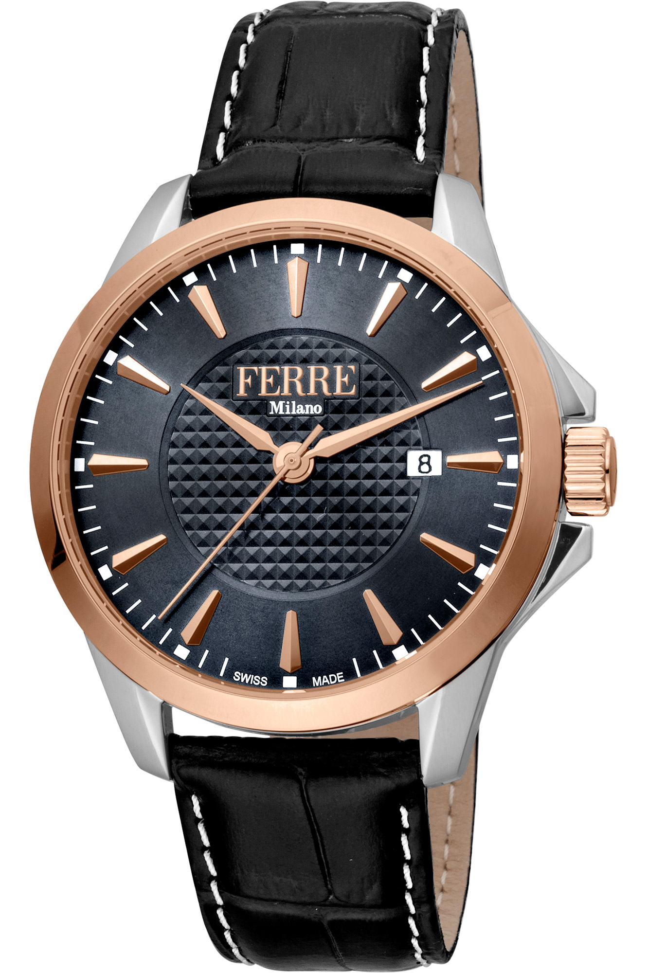 Ferrè Milano FM1G157L0031 Uomo Nero 131407
