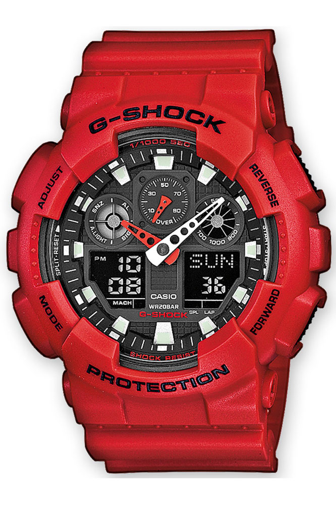 Casio GA-100 Uomo Rosso 141732