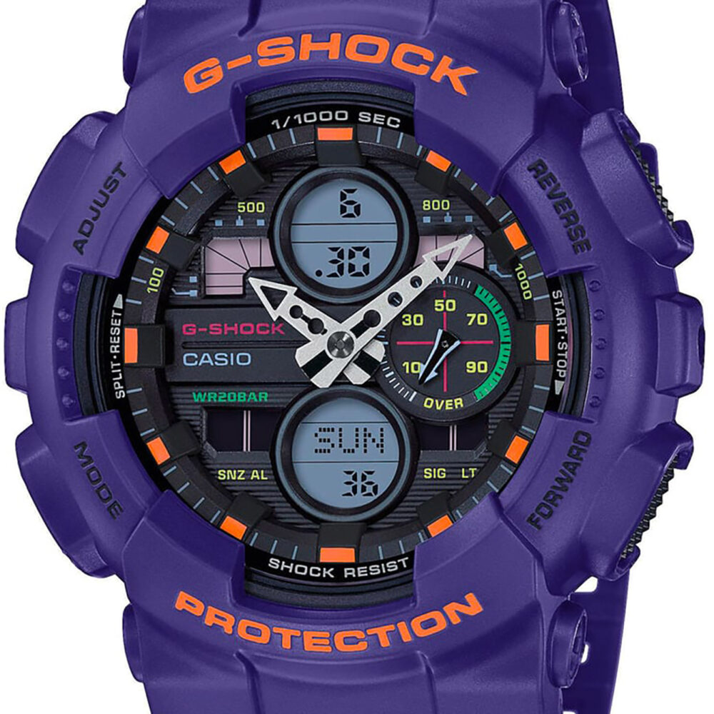 Casio GA-140 Uomo Viola 141738