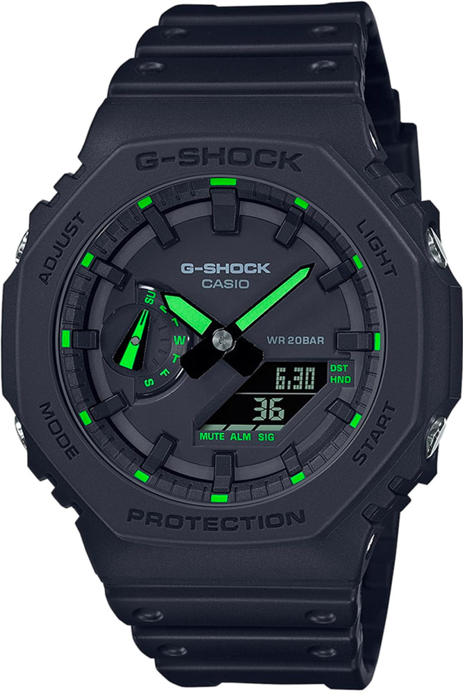 Casio GA-2100-1A3ER Uomo Nero 141740