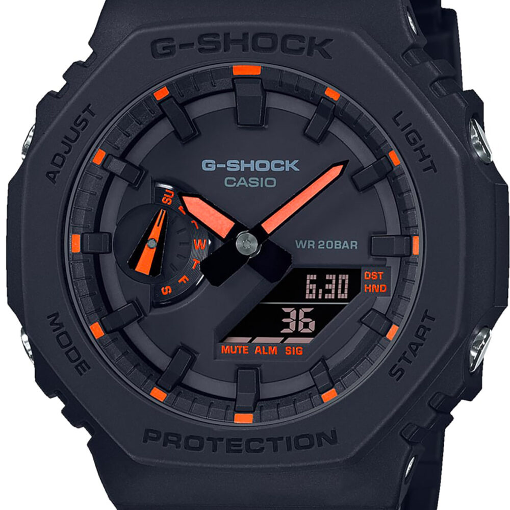 Casio GA-2100-1A4ER Uomo Nero 141741