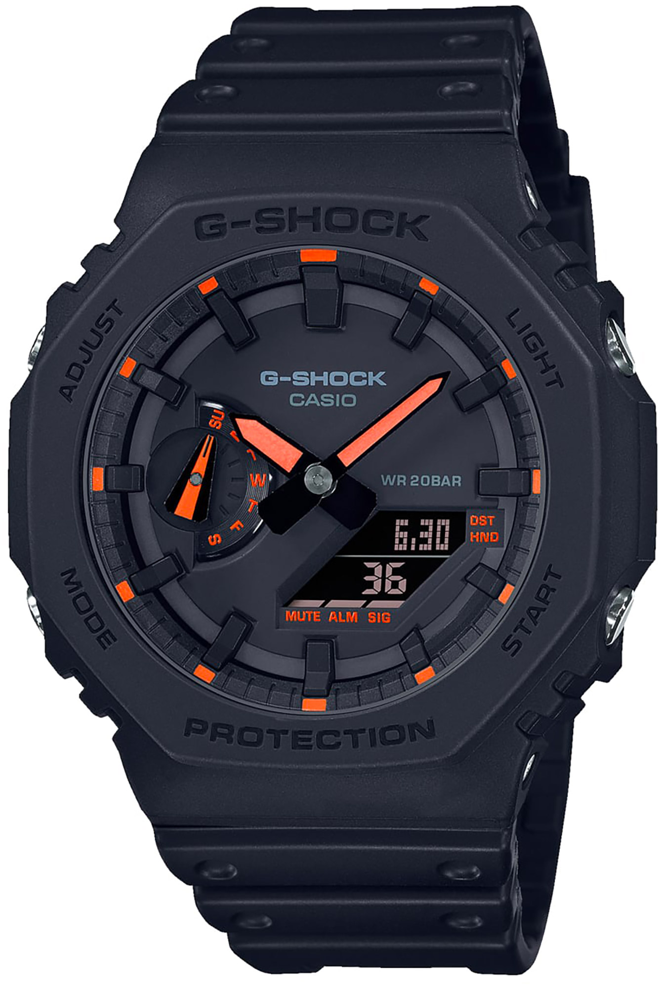 Casio GA-2100-1A4ER Uomo Nero 141741