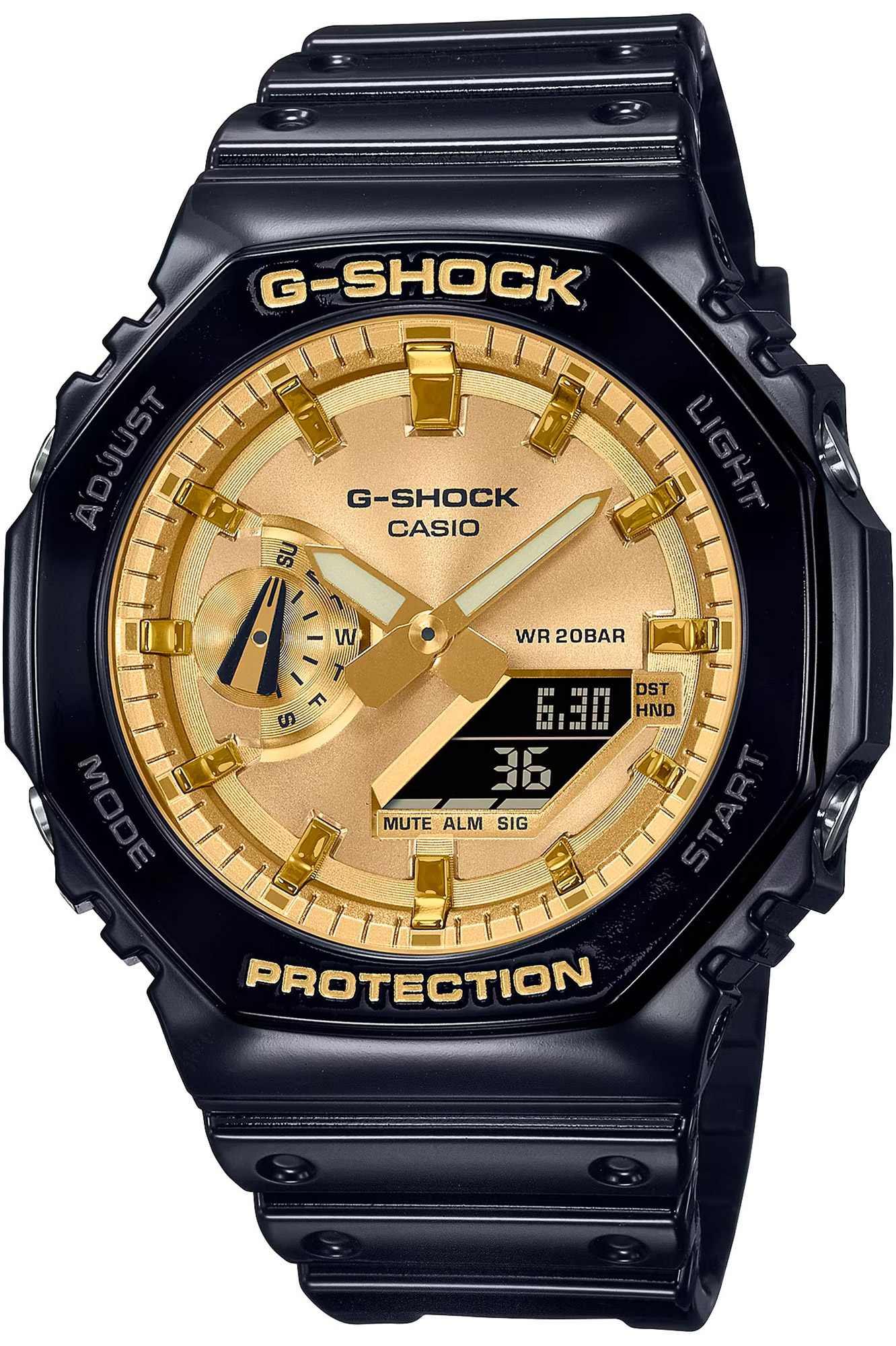 Casio GA-2100GB-1AER Uomo Nero 141743