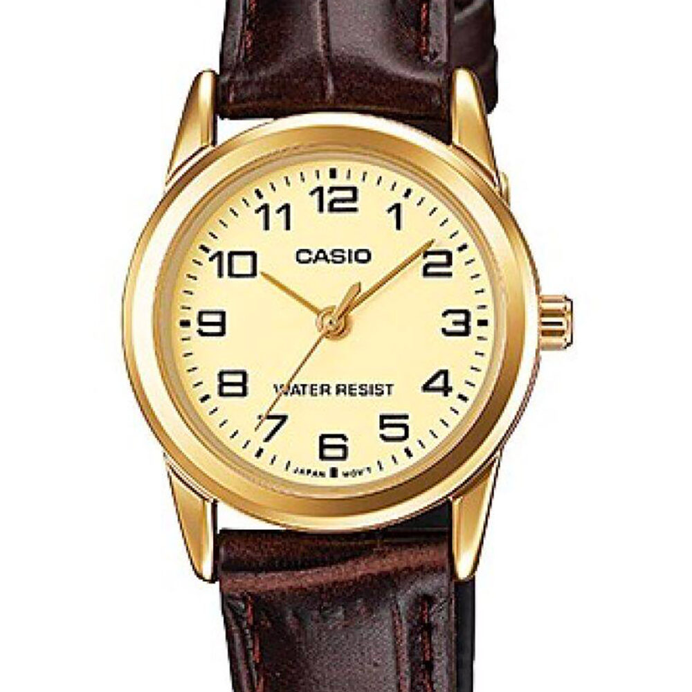 Casio LTP-V001GL-9B Donna Marrone 142138