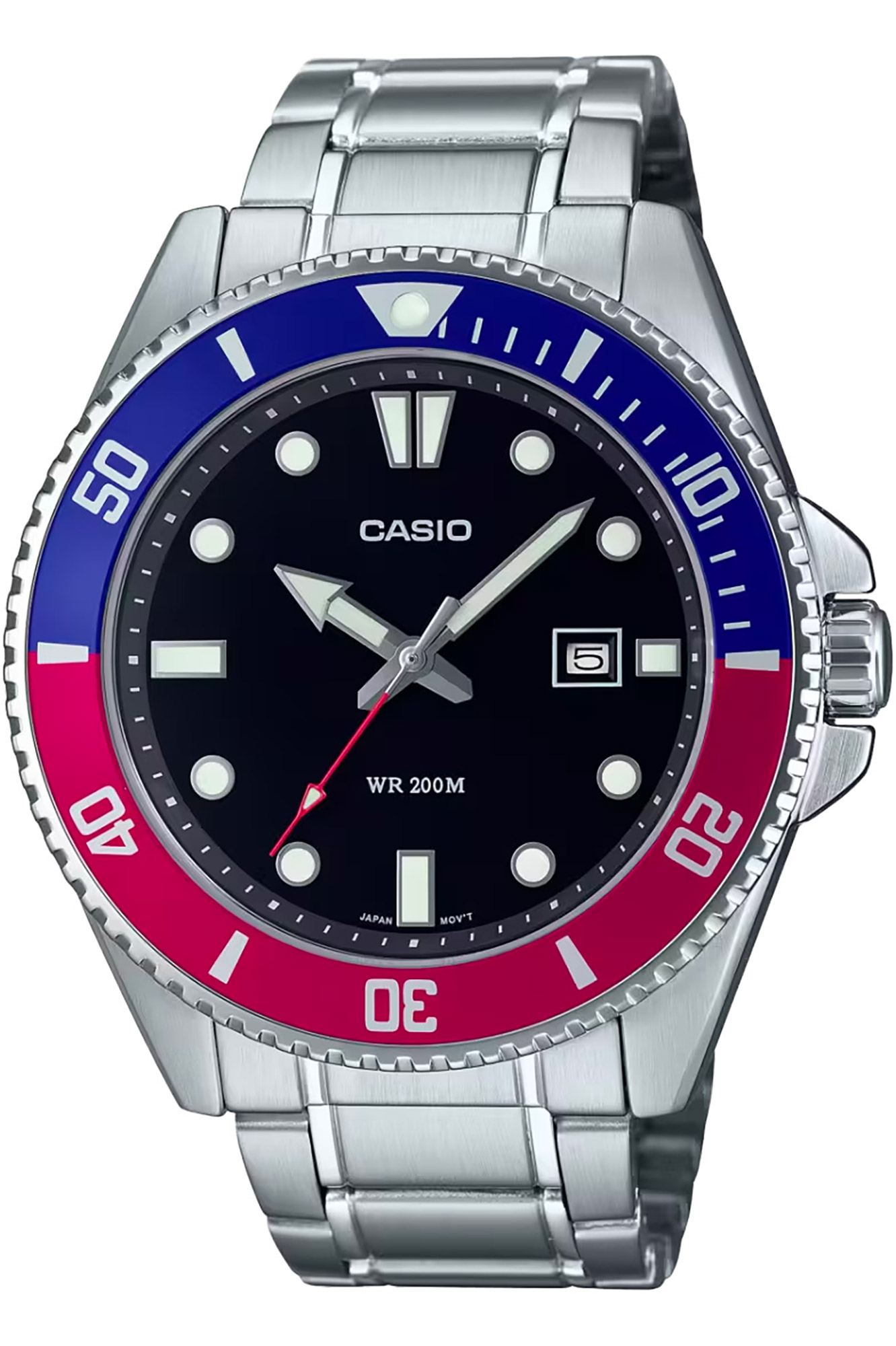 Casio MDV-107D Uomo Grigio 142211