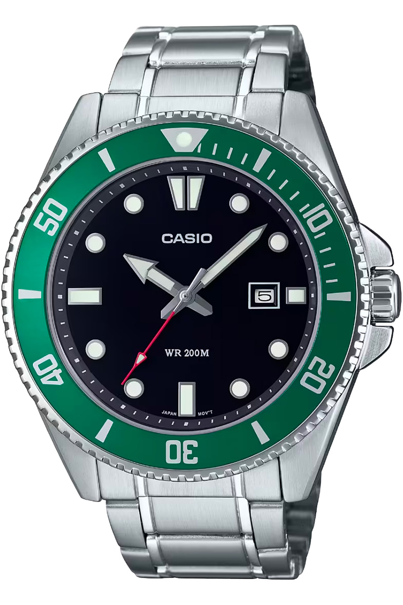 Casio MDV-107D Uomo Grigio 142212