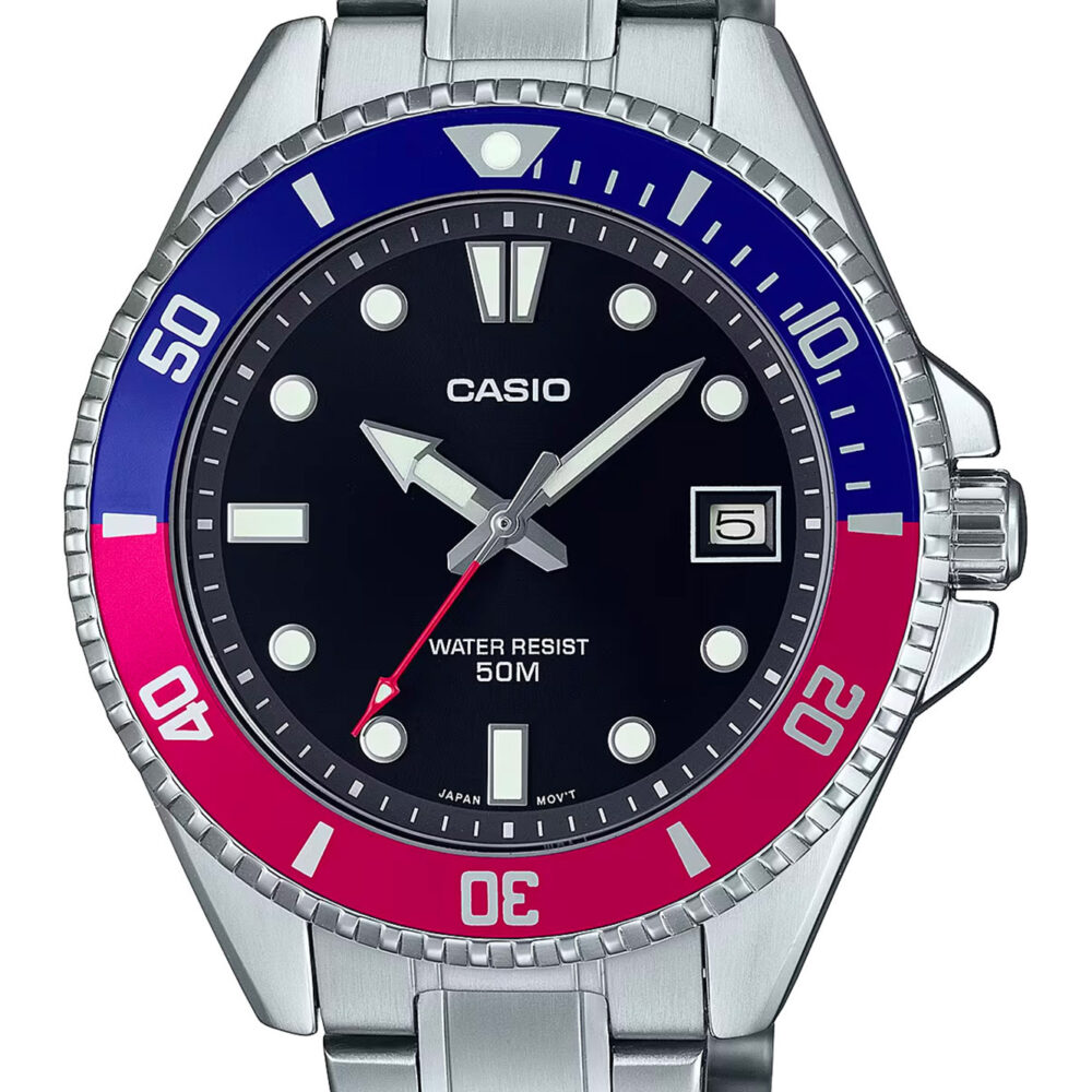 Casio MDV-10D Uomo Grigio 142220