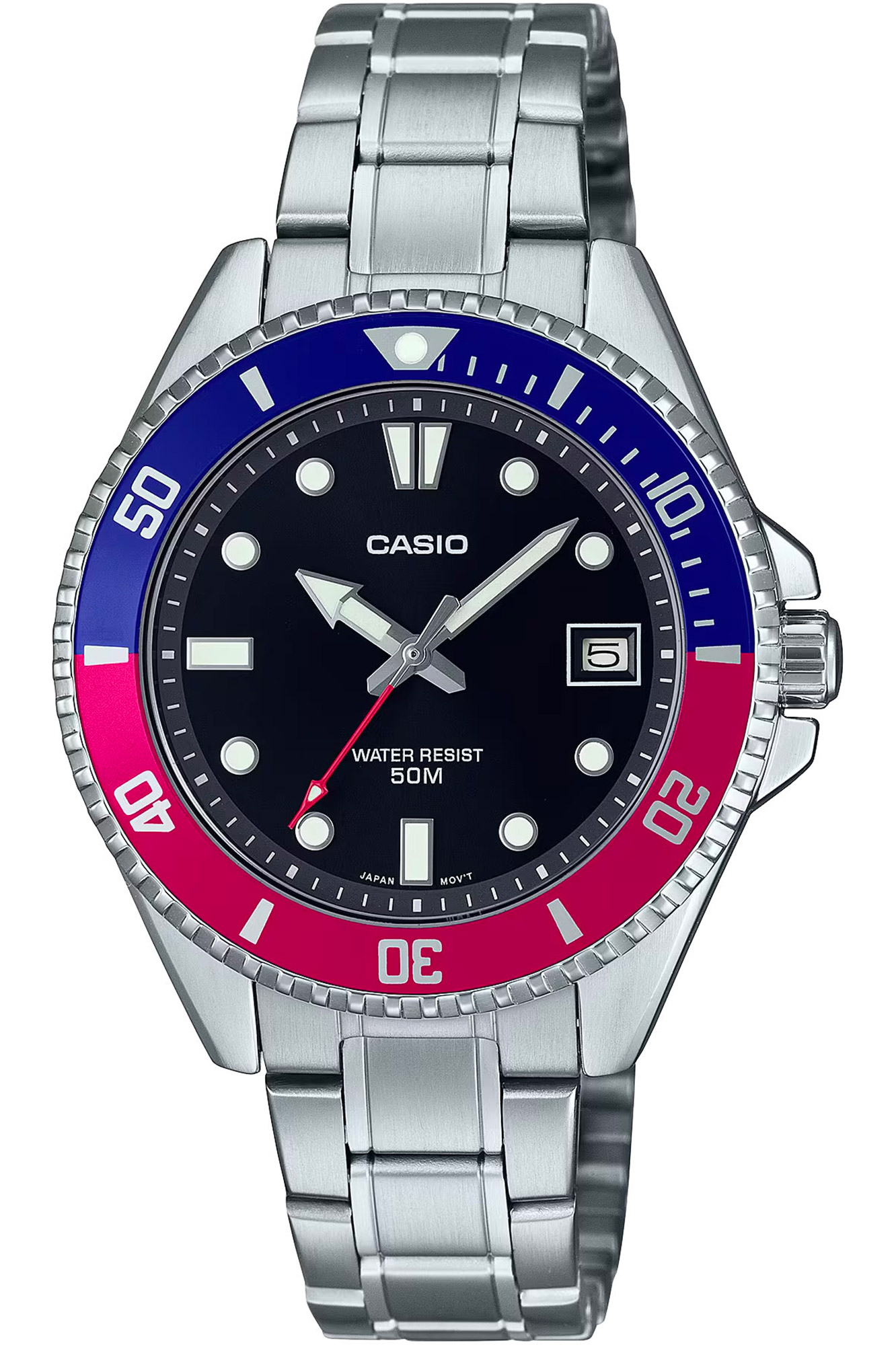 Casio MDV-10D Uomo Grigio 142220