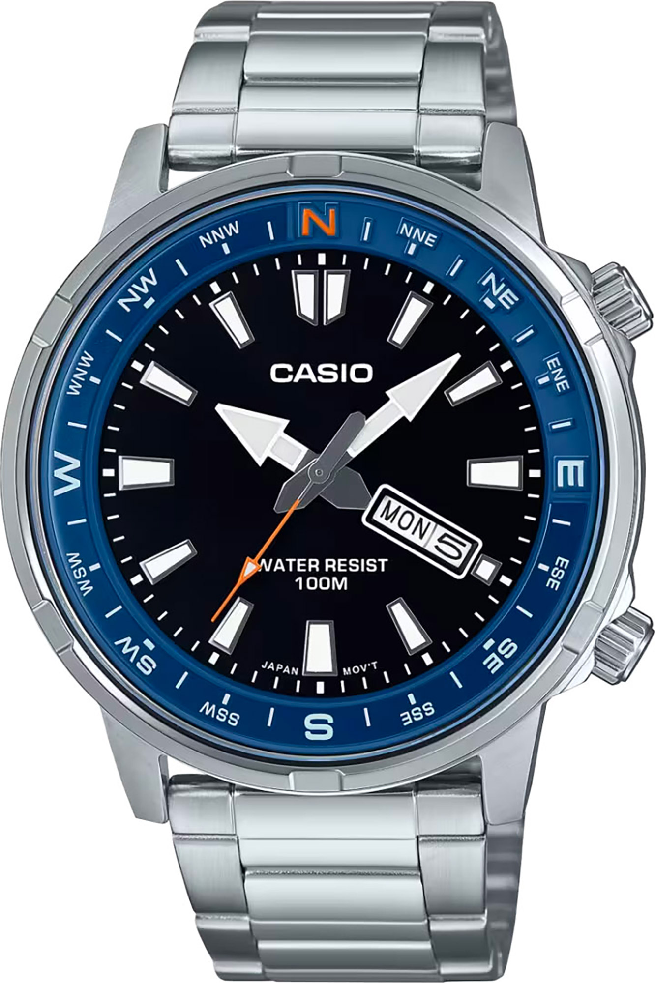 Casio MTD-130D Uomo Grigio 142236