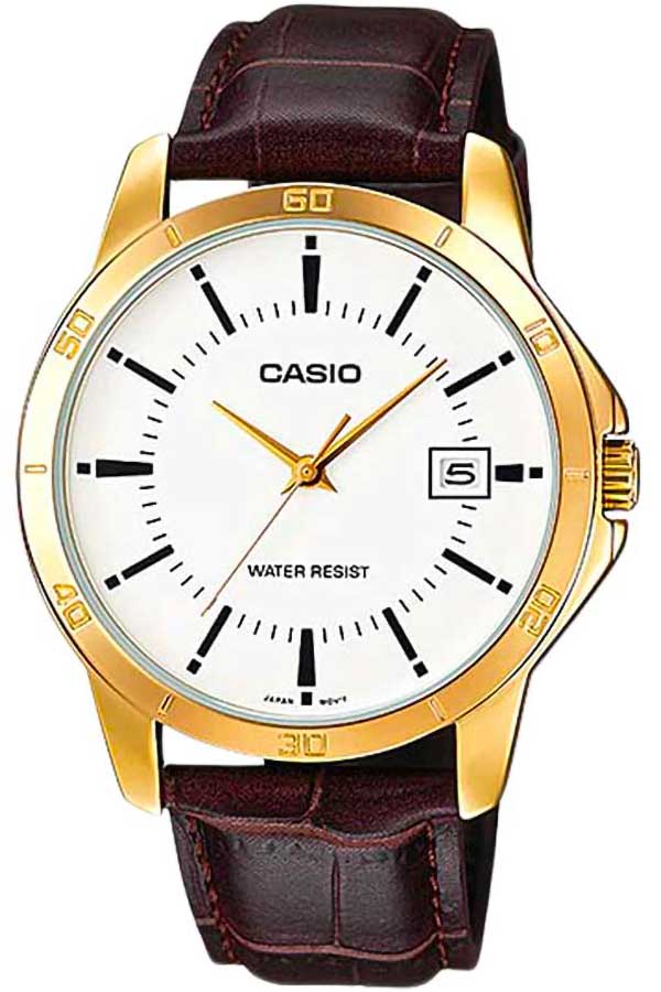 Casio MTP-V004G Uomo Marrone 142287