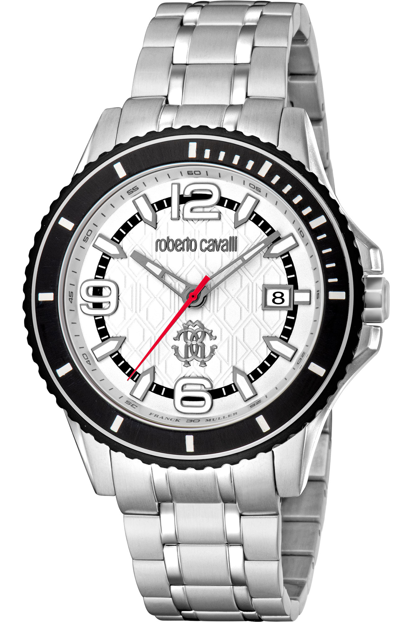 Roberto Cavalli By Franck Muller RV1G217M Uomo Grigio 143986