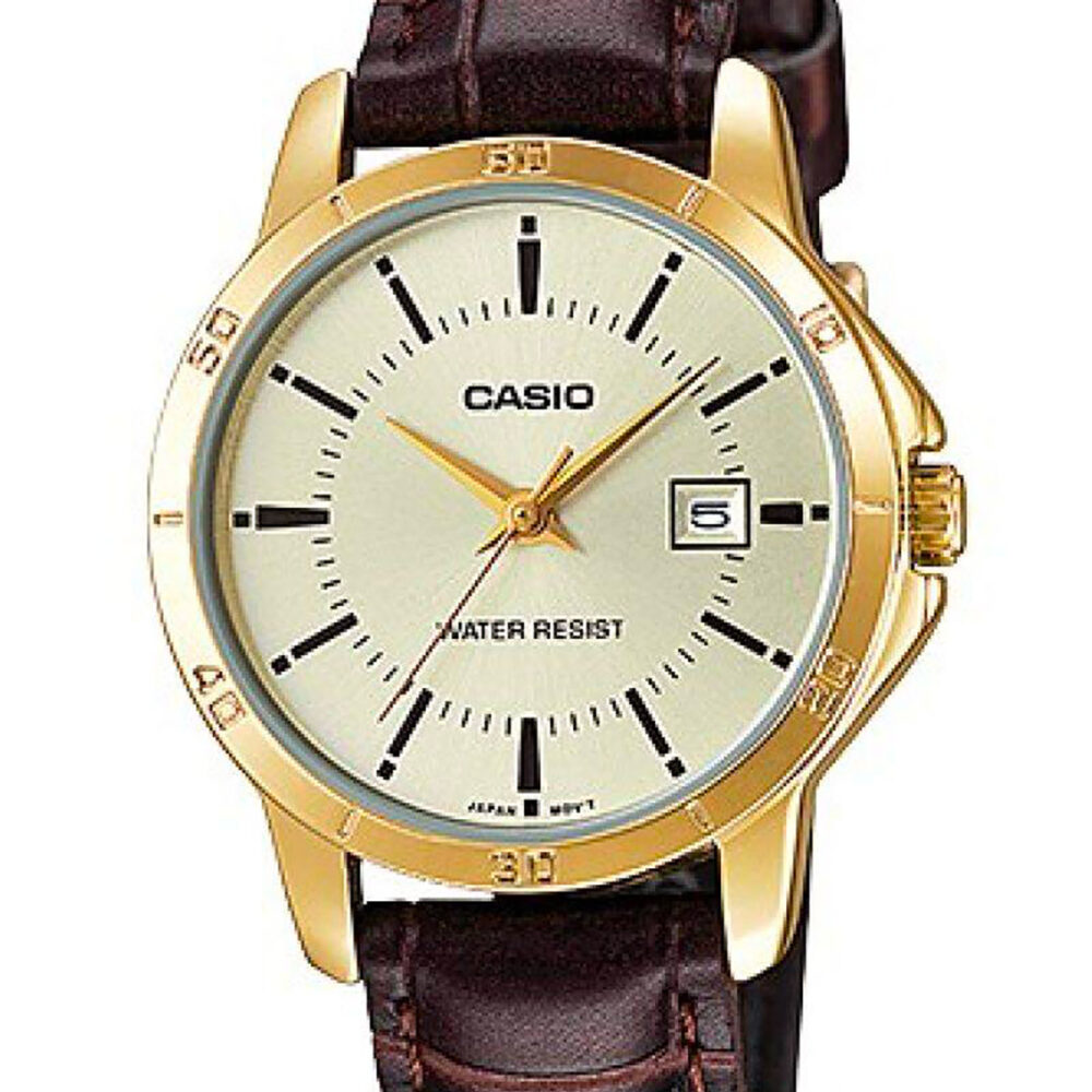 Casio LTP-V004GL-9A Donna Marrone 145970